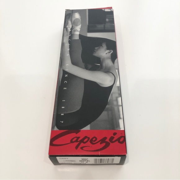 🩰Capezio🎁NWT🩰Child Full Sole Leather Daisy Ballet Shoe Slipper 205C BPK Dance🩰 - Picture 2 of 7